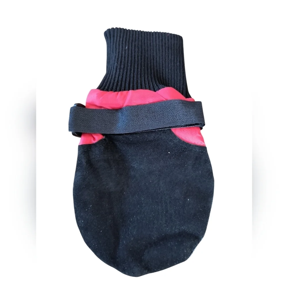 Fashion Pet Extreme All Weather Boots - Black and Red Size XL
